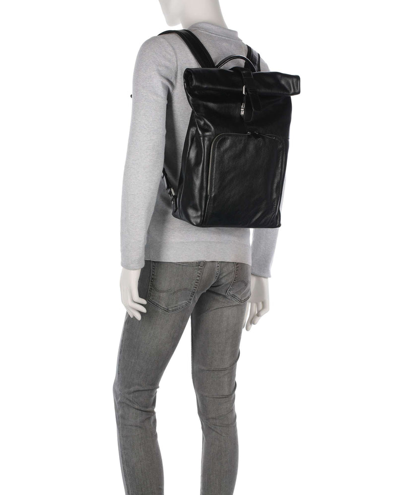 Picard Buddy Rolltop backpack schwarz