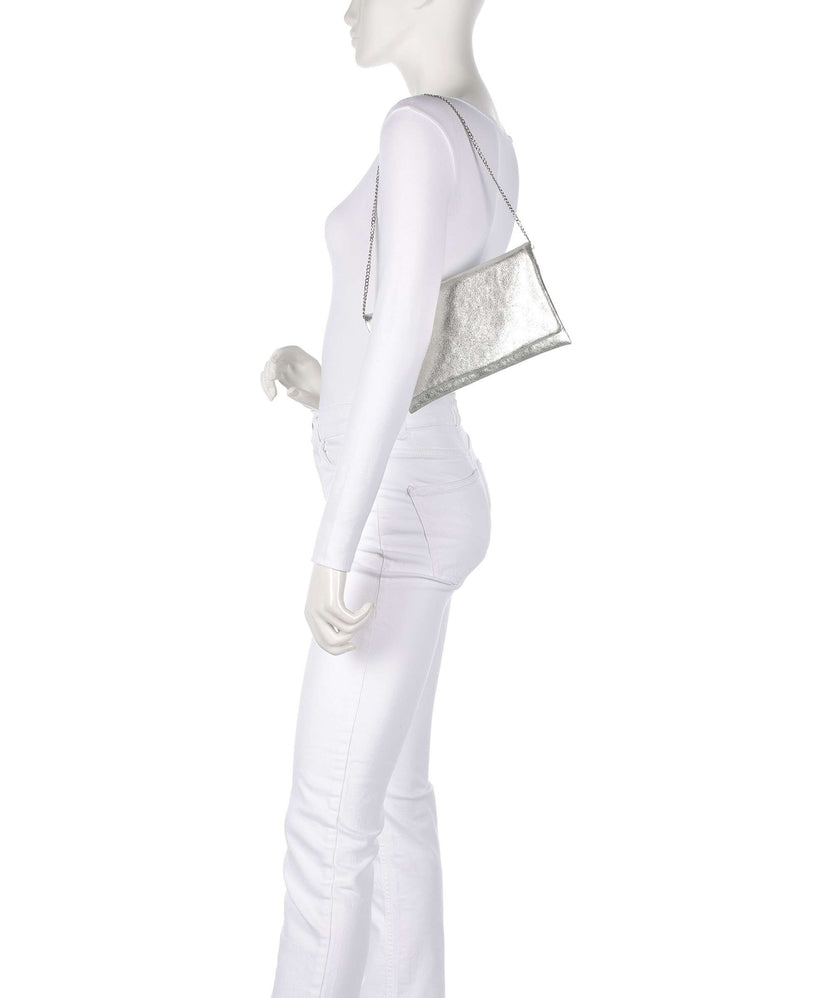 Abro Mimosa Clutch bag white/white gold