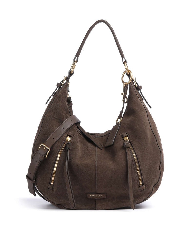 Marc O'Polo Philine M Hobo bag coffee brown