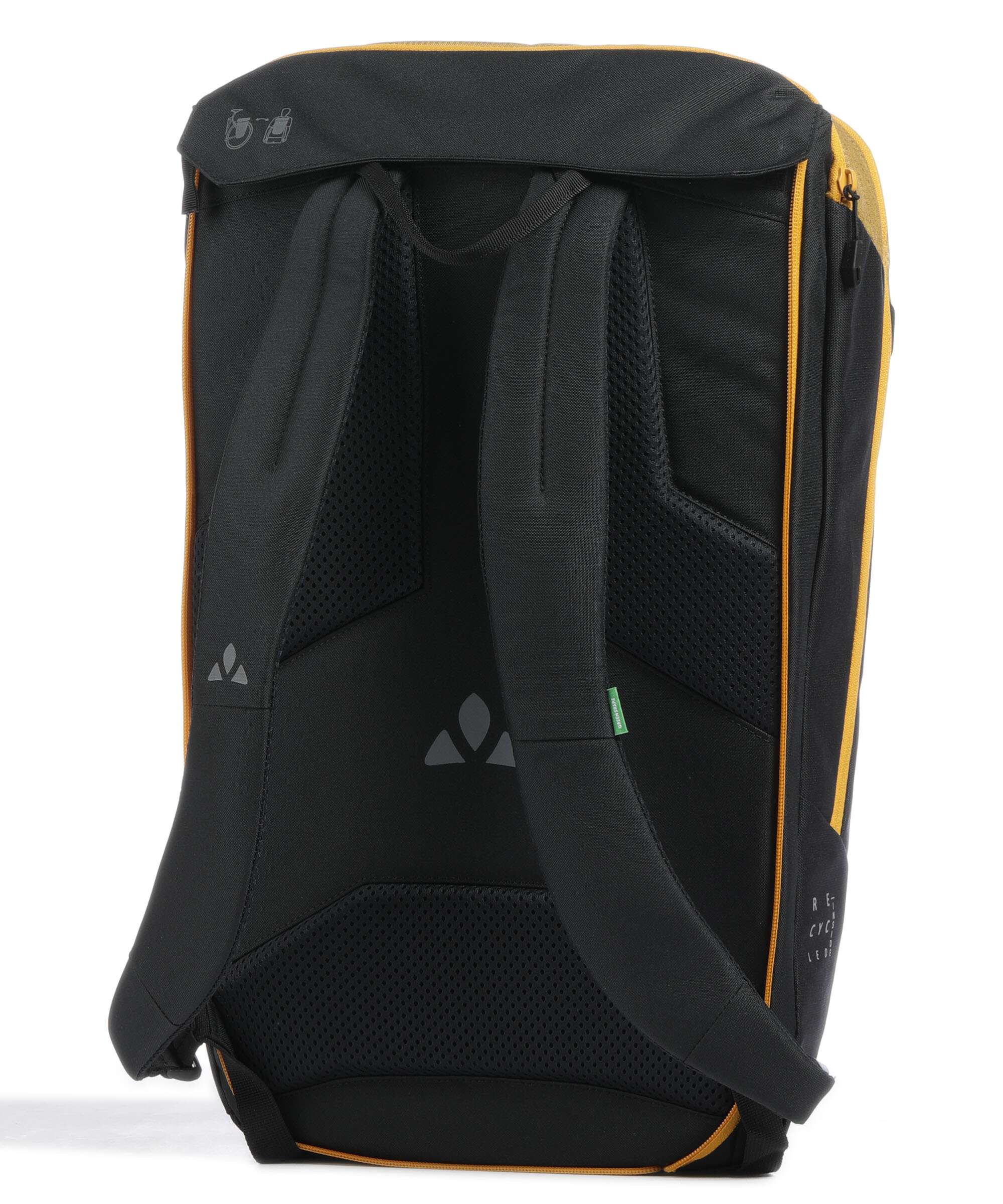 Vaude Cycle II 20 QMR 2.0 Bike pannier burnt yellow