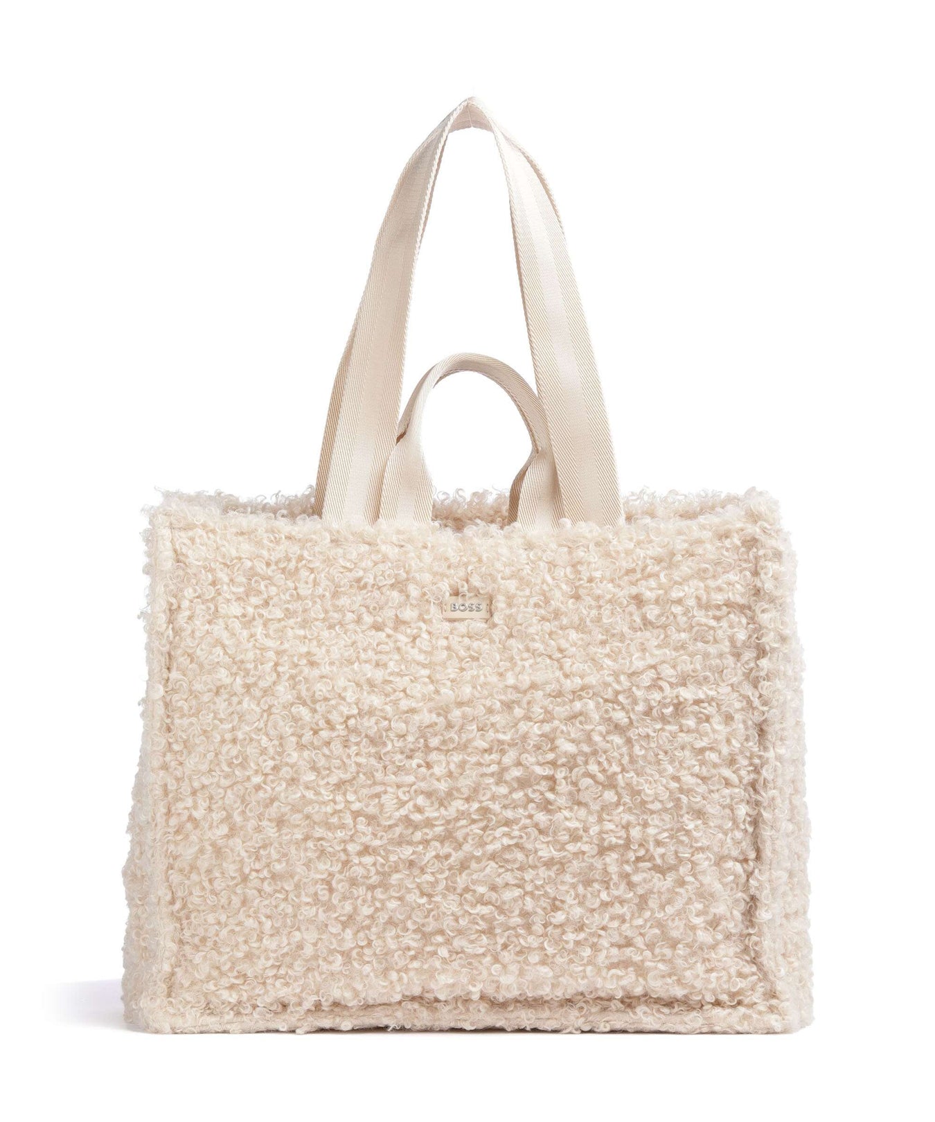 BOSS Deva Tote bag light beige