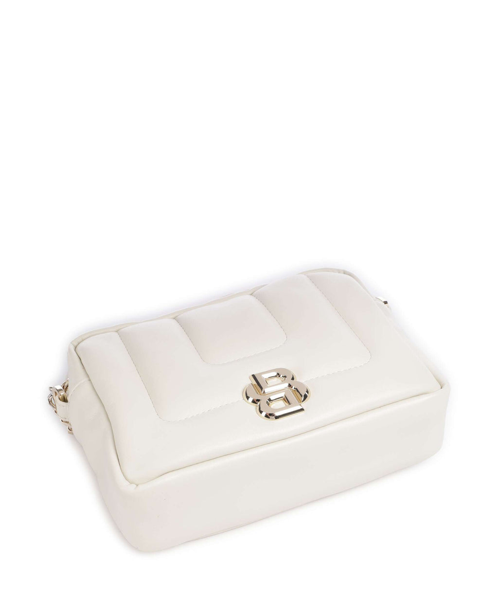 BOSS B Icon Crossbody bag open white