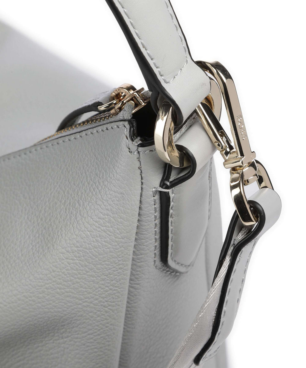 BOSS Alyce Hobo bag light/pastel grey