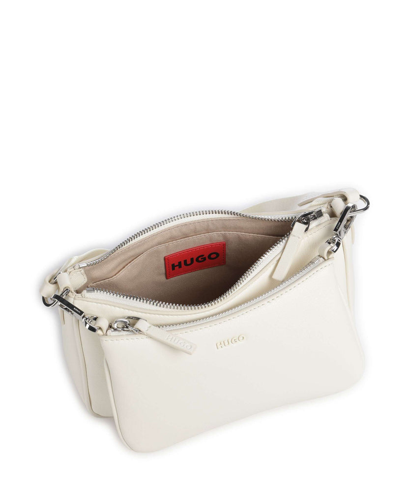 Hugo Bel 2.0 Crossbody bag open white