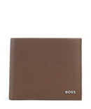 BOSS Crosstown Credit card holder medium brown