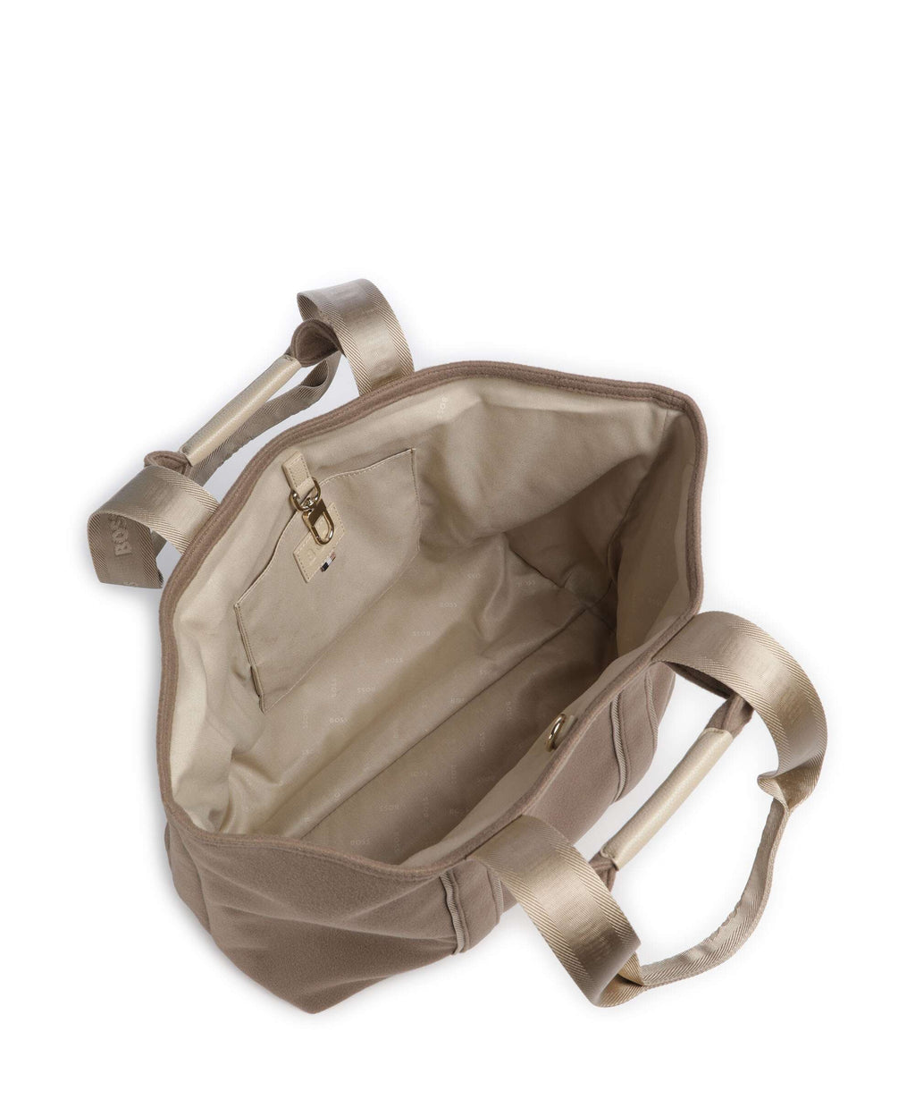 BOSS Palmah Tote bag open brown