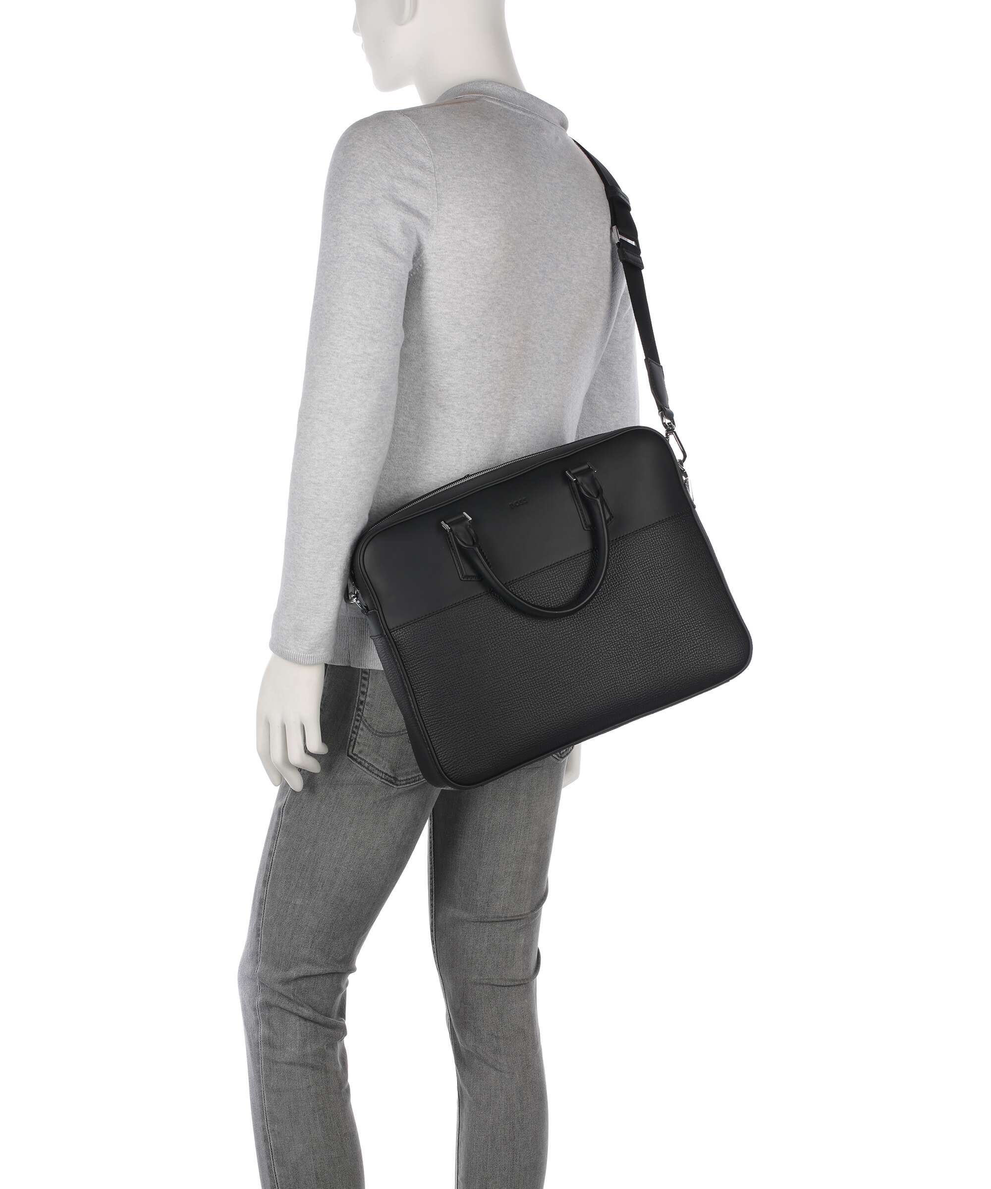 BOSS Crosstown Briefcase black