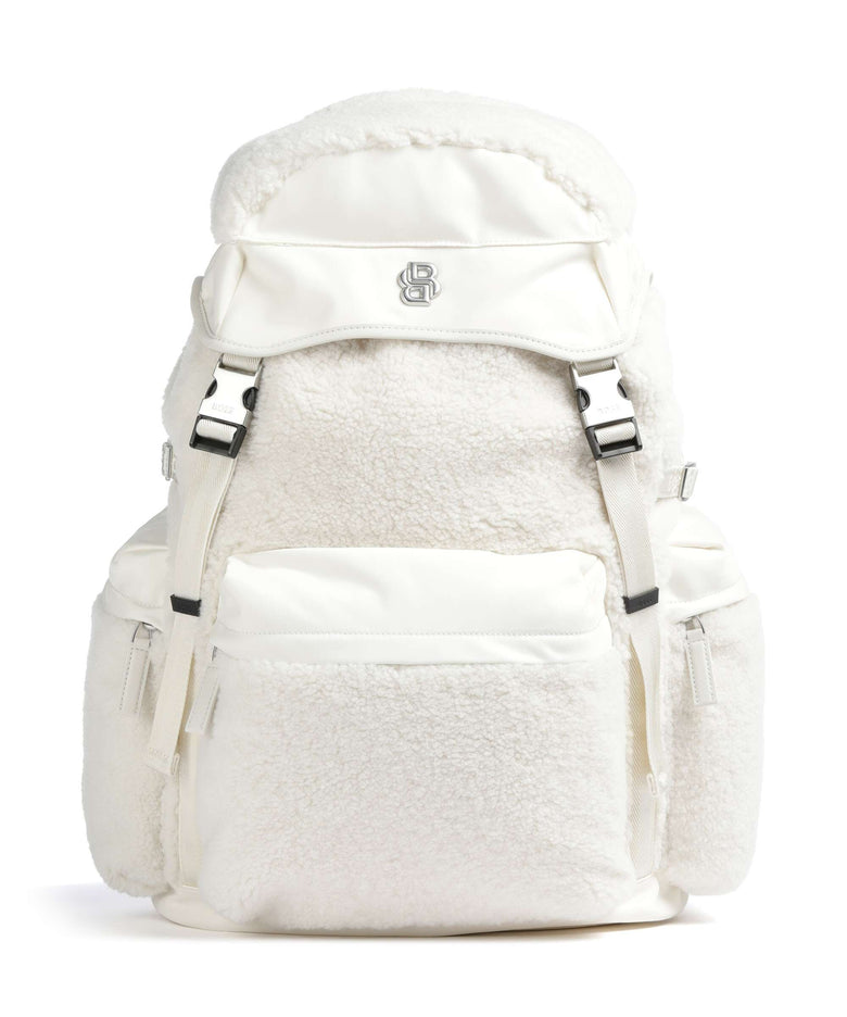 BOSS B Icon Backpack open white
