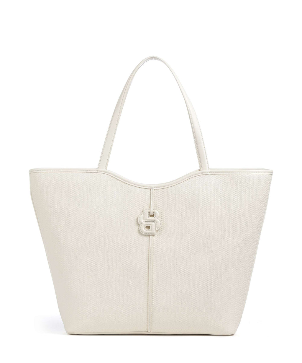 BOSS Anett Big Tote bag open white