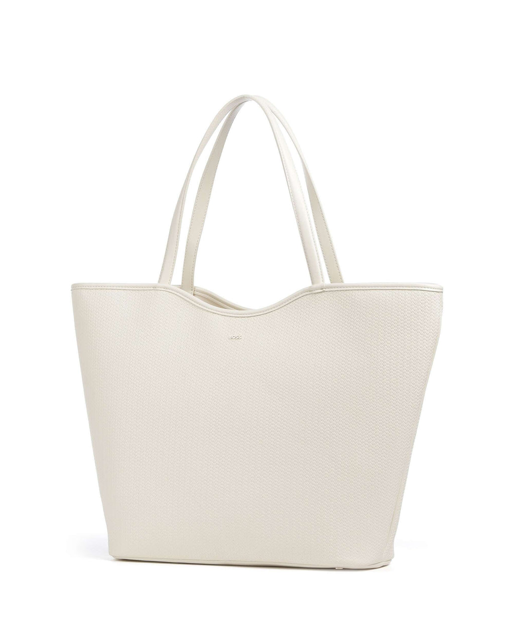 BOSS Anett Big Tote bag open white