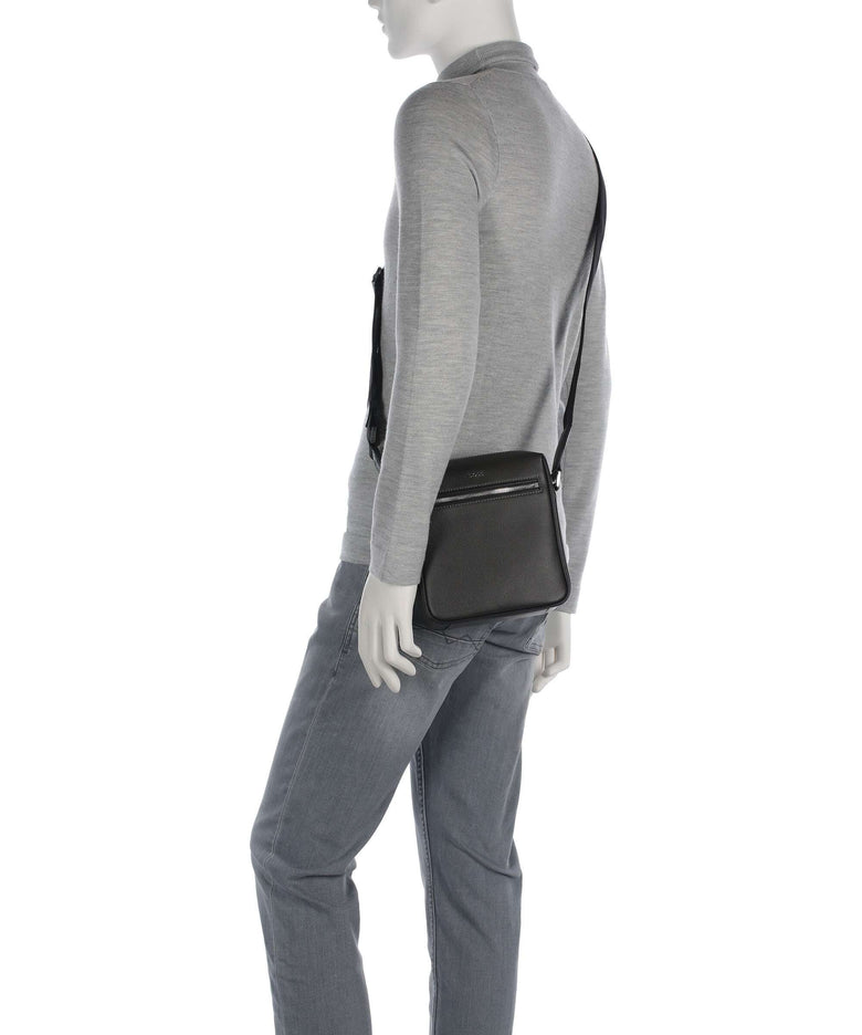 BOSS Daxter Crossbody bag dark brown