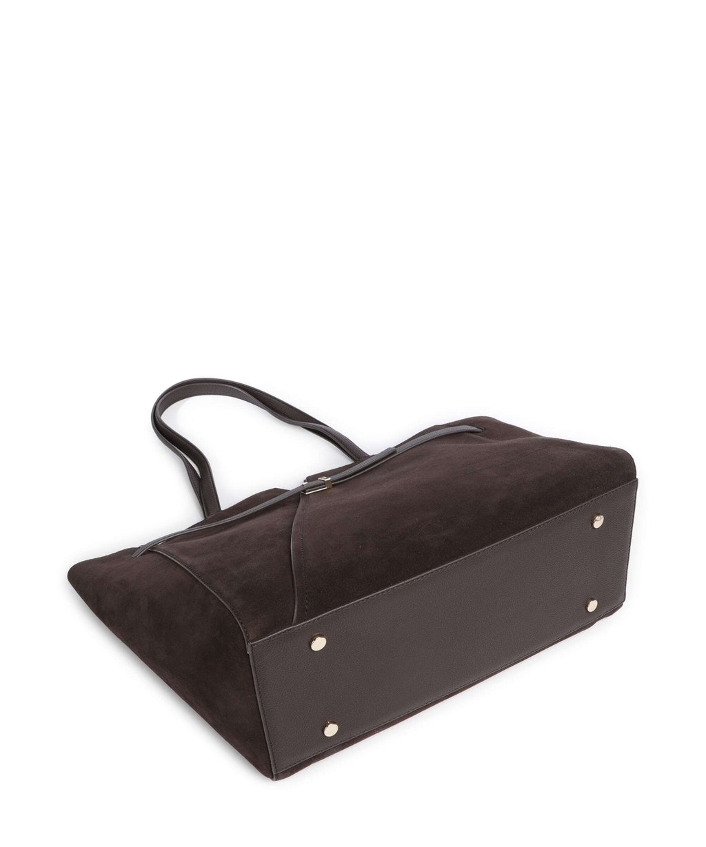 BOSS Revers Tote bag dark brown