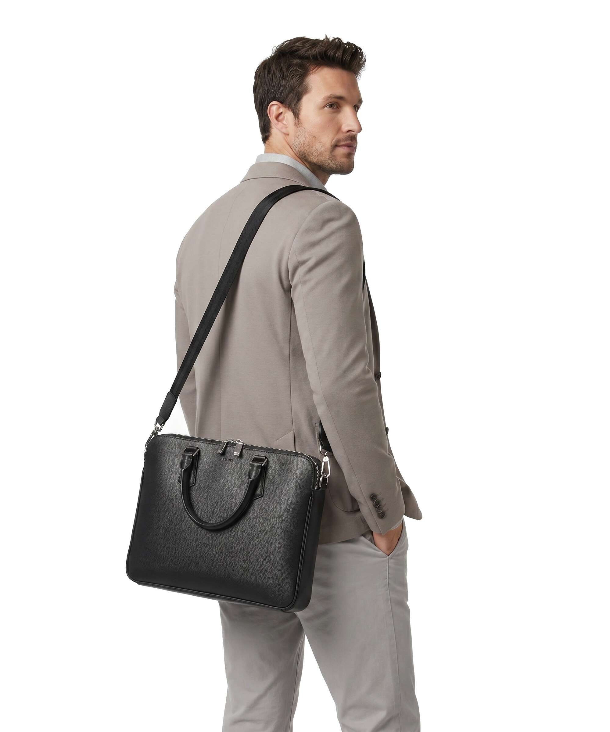 BOSS Crosstown Briefcase black