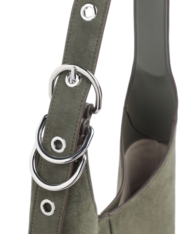 BOSS Clarice Hobo bag dark green