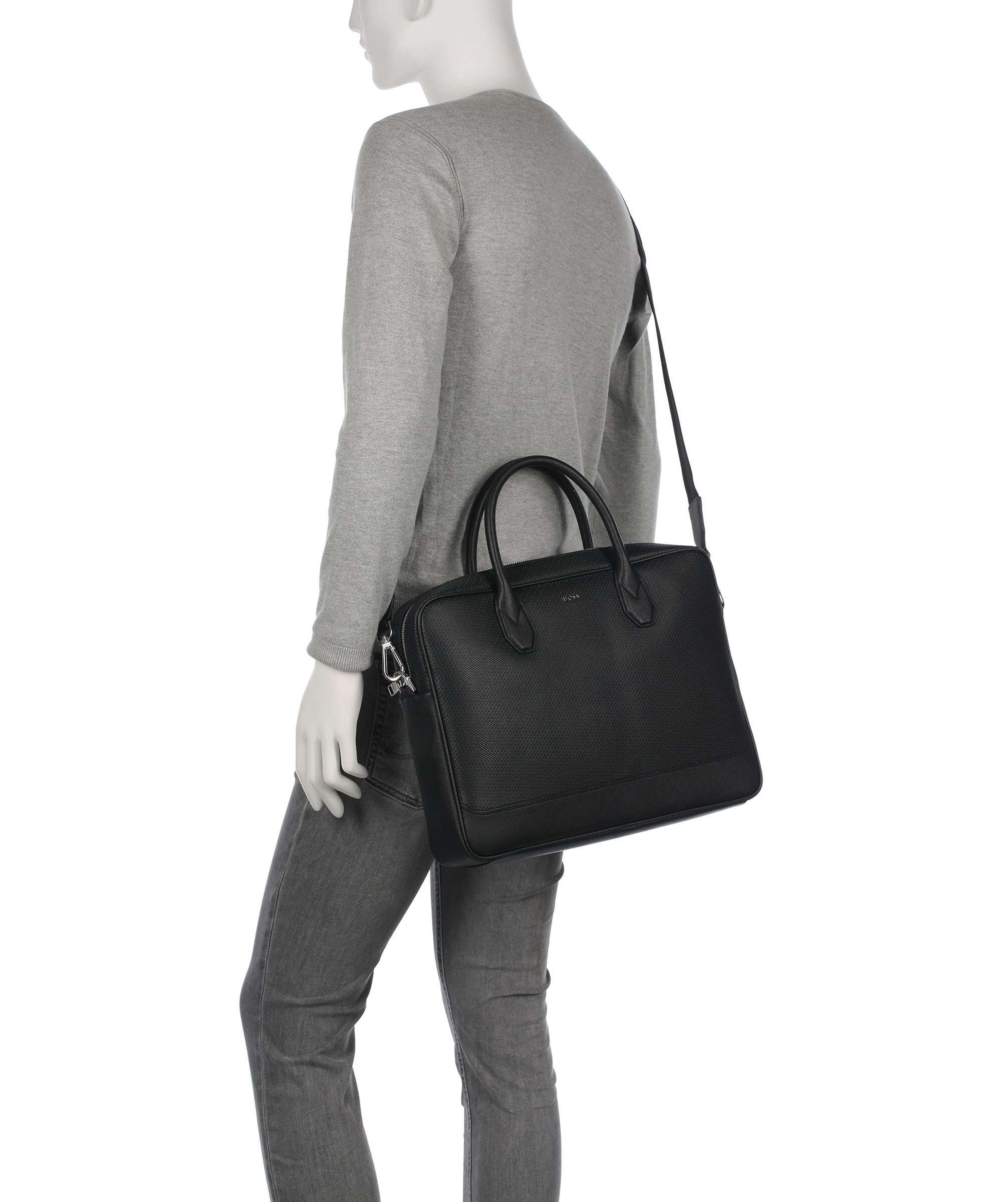 BOSS Northon Briefcase black
