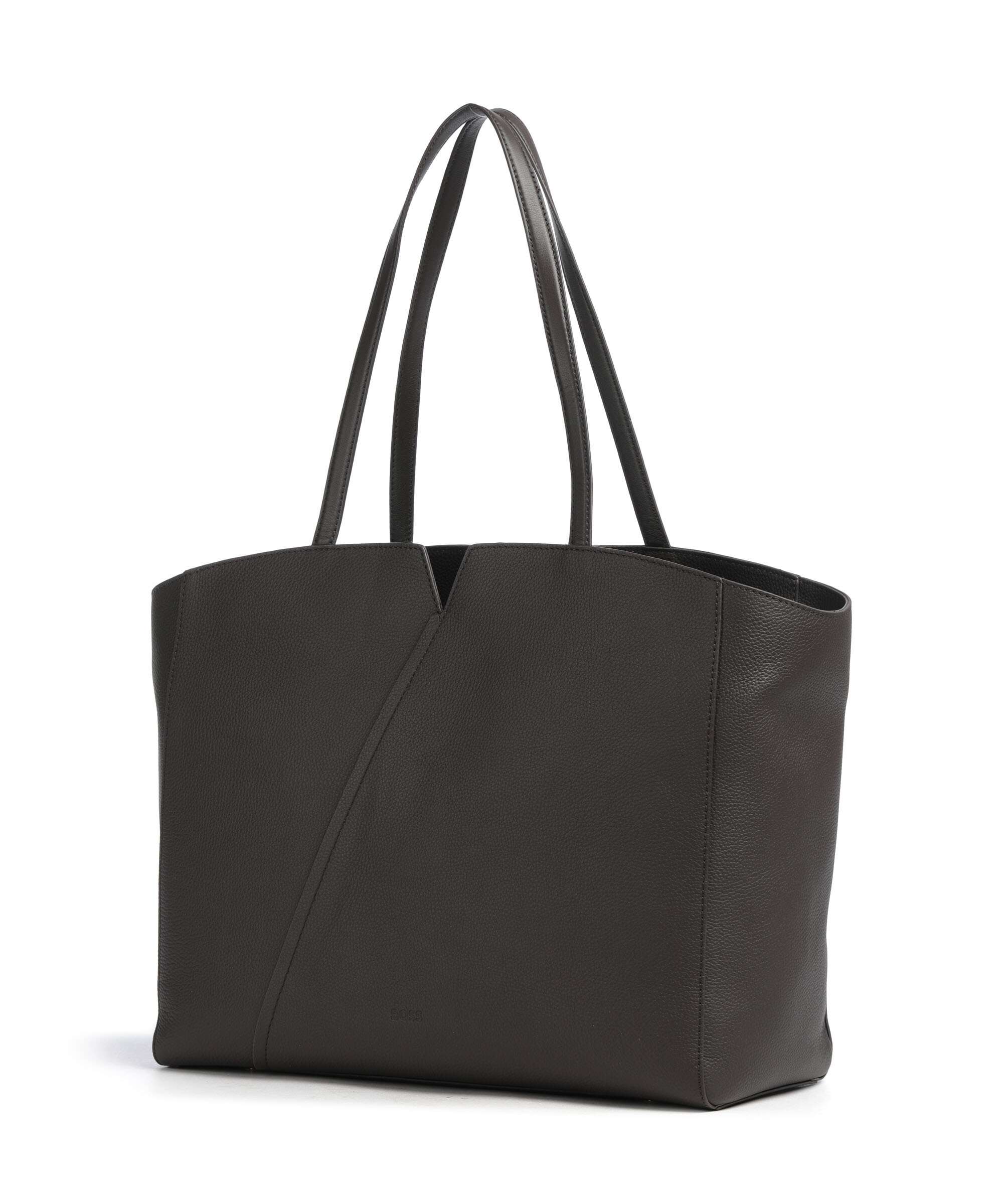 BOSS Revers Tote bag dark brown
