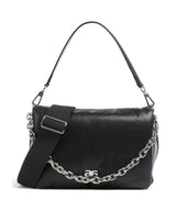 Abro Piuma_Lucido Puffer Sac porté épaule black/nickel
