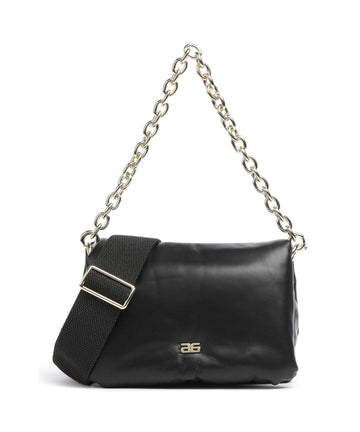 Abro Piuma_Lucido Puffer Sac porté épaule black/gold