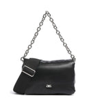 Abro Piuma_Lucido Puffer Shoulder bag black/nickel