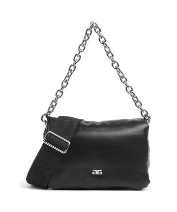 Abro Piuma_Lucido Puffer Sac porté épaule black/nickel