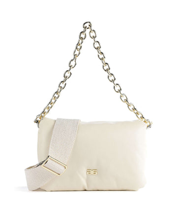 Abro Piuma_Lucido Puffer Sac porté épaule milk