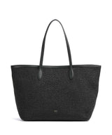 Abro Raffia Primula Cabas black