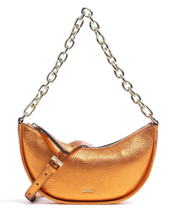 Abro Shimmer Moon Sac porté épaule orange