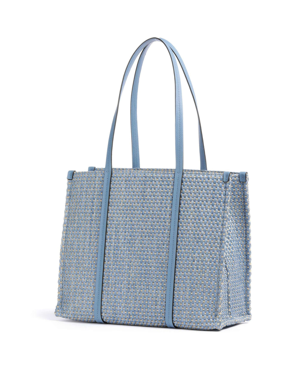 Abro Raffia Susanna Tote bag dream blue