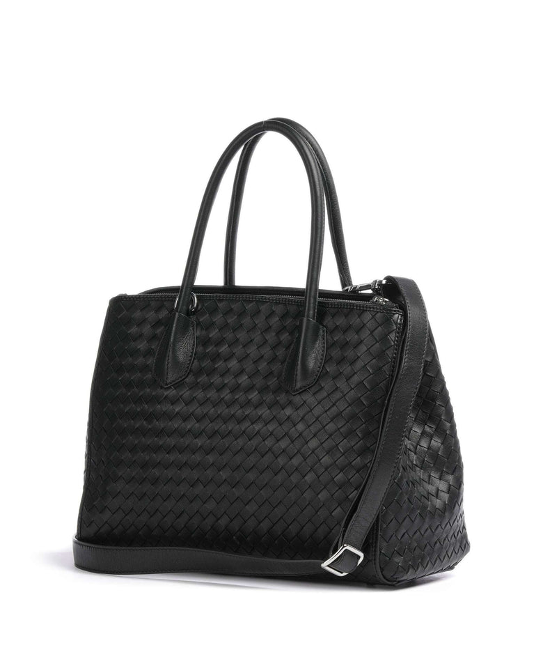 Abro Piuma Busy Handbag black