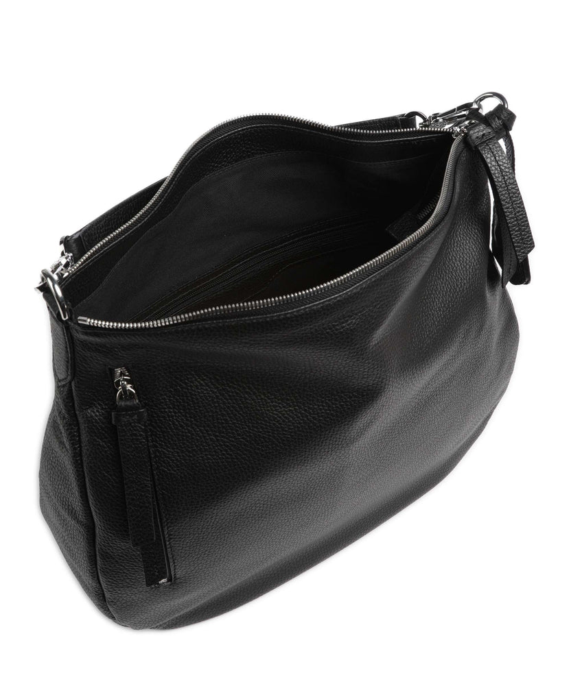 Abro Adria Juna Hobo bag black/nickel