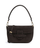 Abro Suede Camilla Sac porté épaule brown