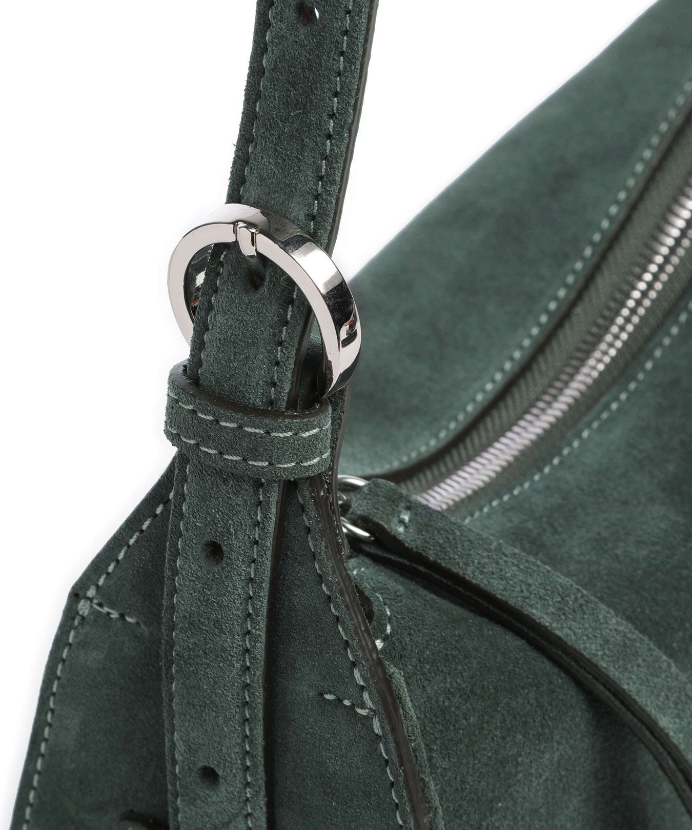 Abro Suede Best Friend Shoulder bag sage
