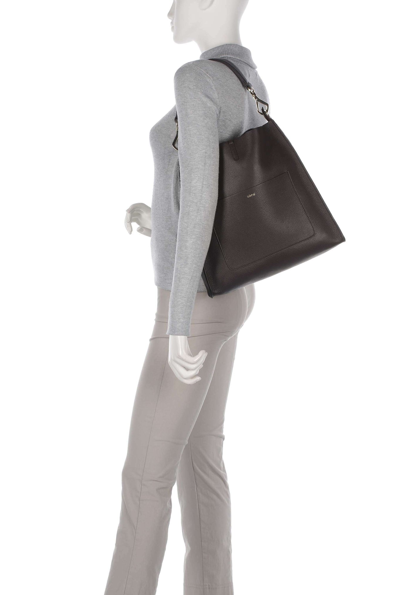 Abro Dalia Raquel Hobo bag brown