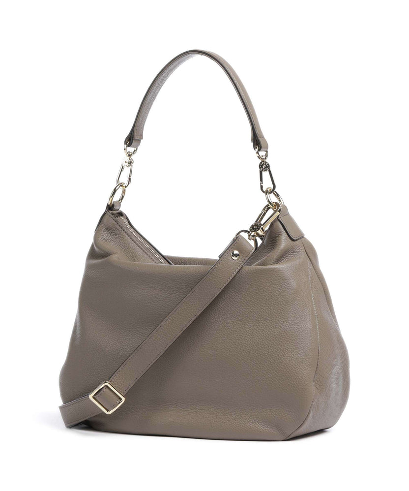 Abro Dalia Evelyn Hobo bag taupe