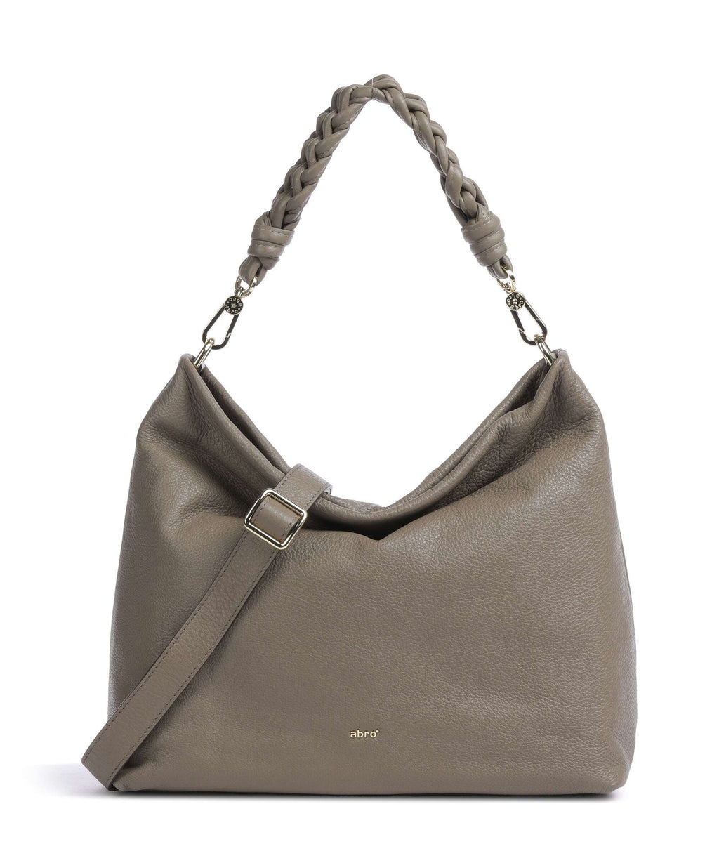 Abro Dalia Soley Hobo bag taupe