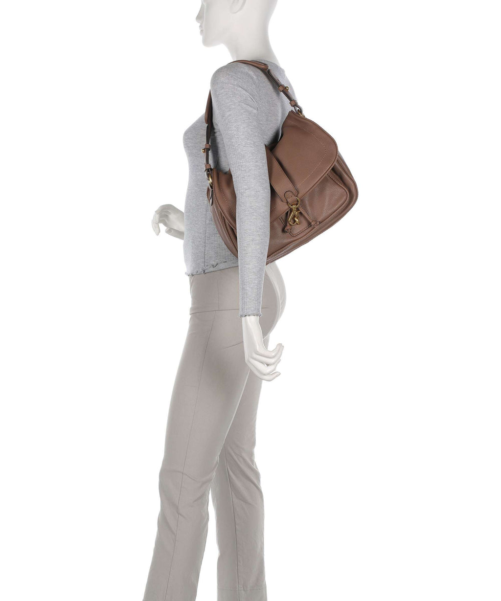 Abro Dalia Star Saddle Hobo bag camel