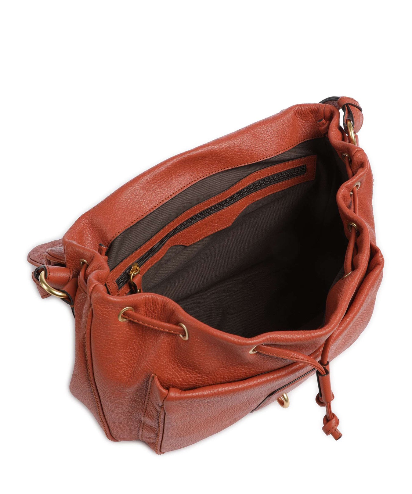 Abro Dalia Star Saddle Hobo bag orange