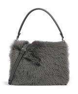 Abro Shearling Astor Sac porté épaule grey