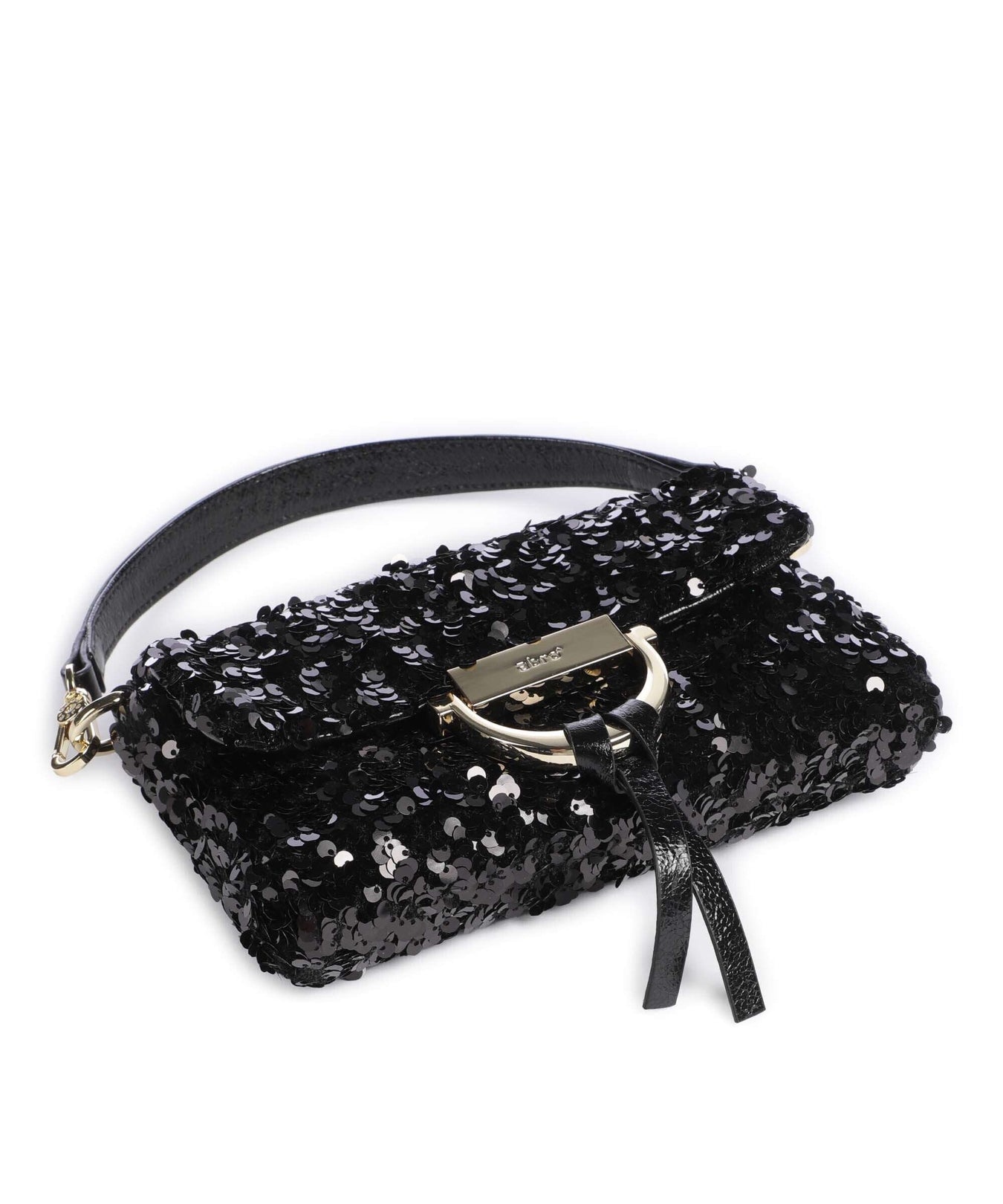 Abro Sequins Temi Shoulder bag black/gold
