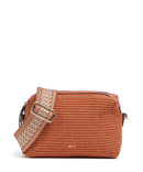 Abro Raffia Kaia Sac bandoulière orange