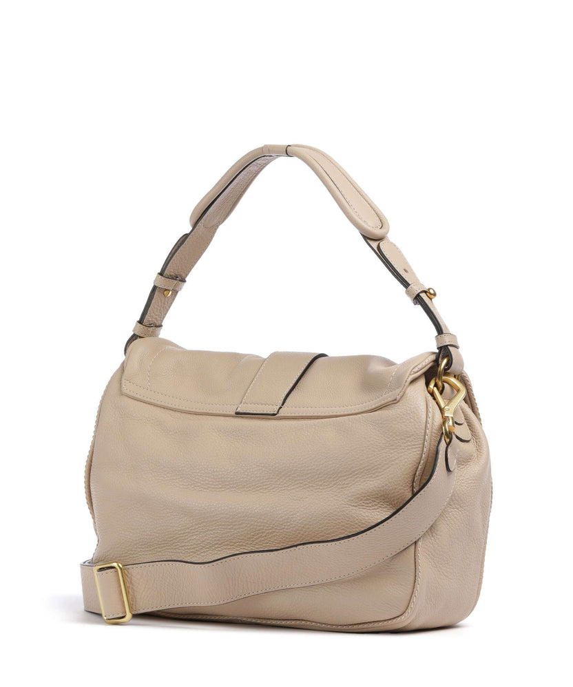 Abro Dalia Star Saddle Hobo bag natural