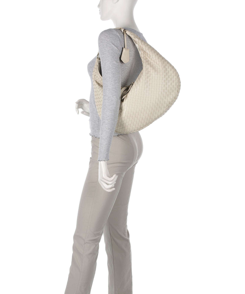 Abro Piuma Nana Hobo bag beige