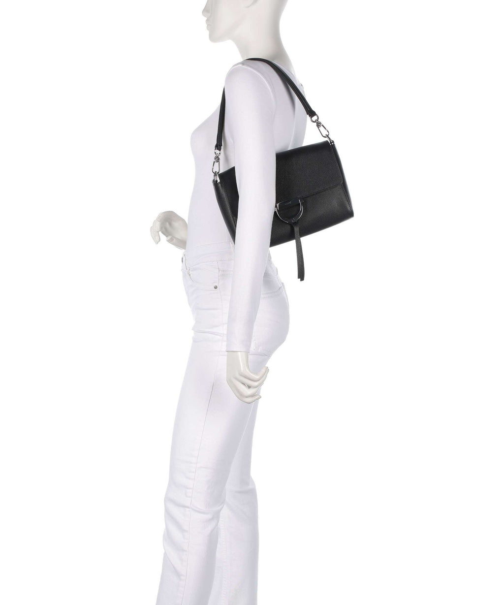 Abro Epson Temi Shoulder bag black/nickel