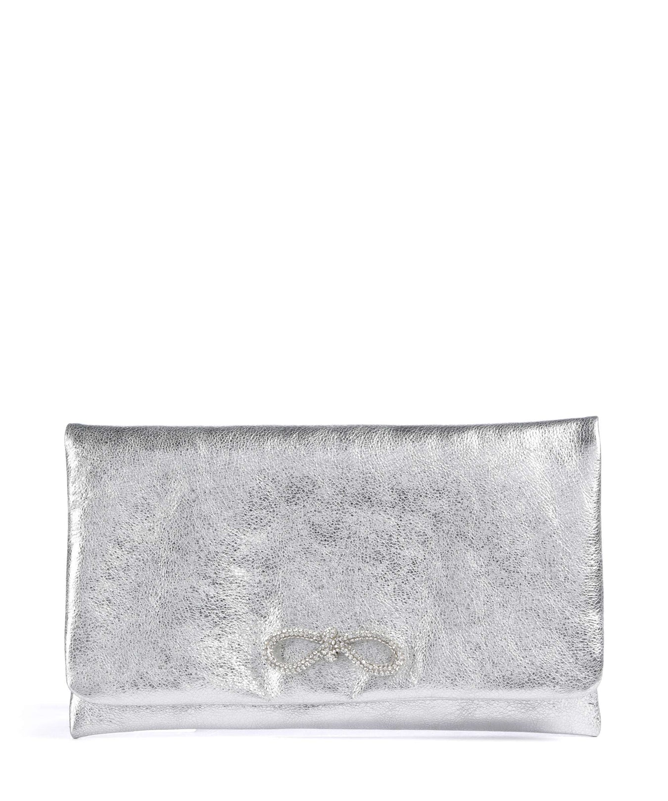 Abro Mimosa Strass Clutch bag silver