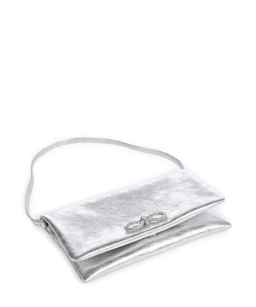 Abro Mimosa Strass Shoulder bag silver