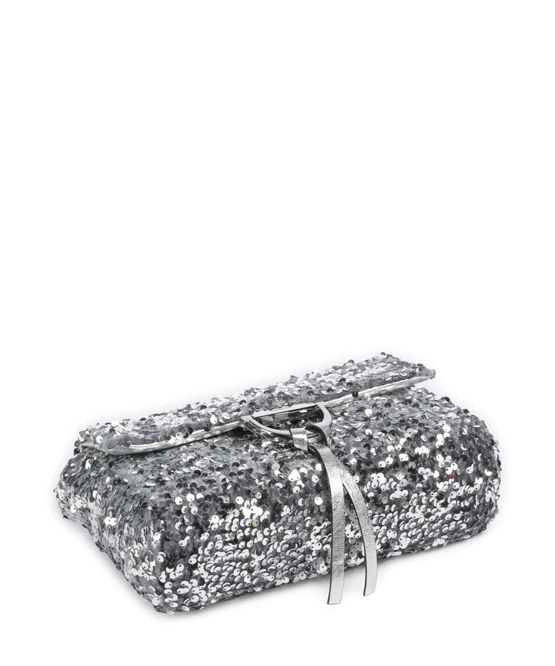 Abro Sequins Temi Shoulder bag silver