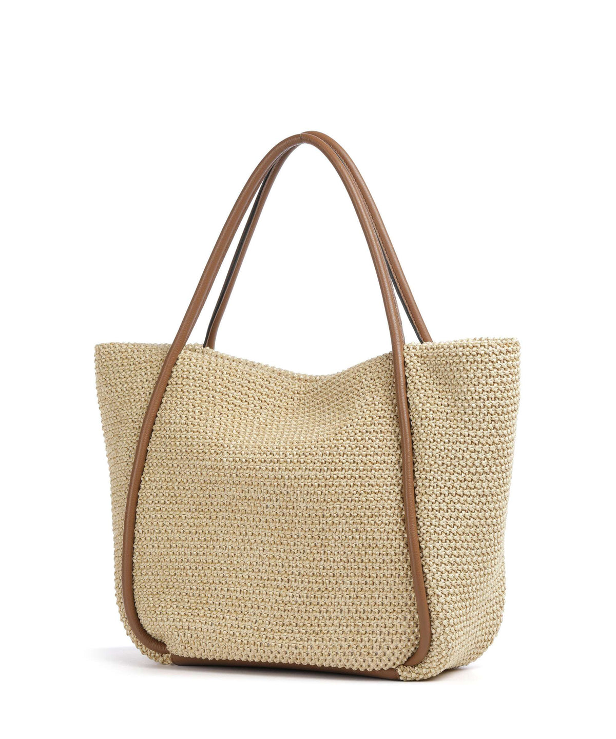 Abro Maglia Raffia Willow Tote bag natural