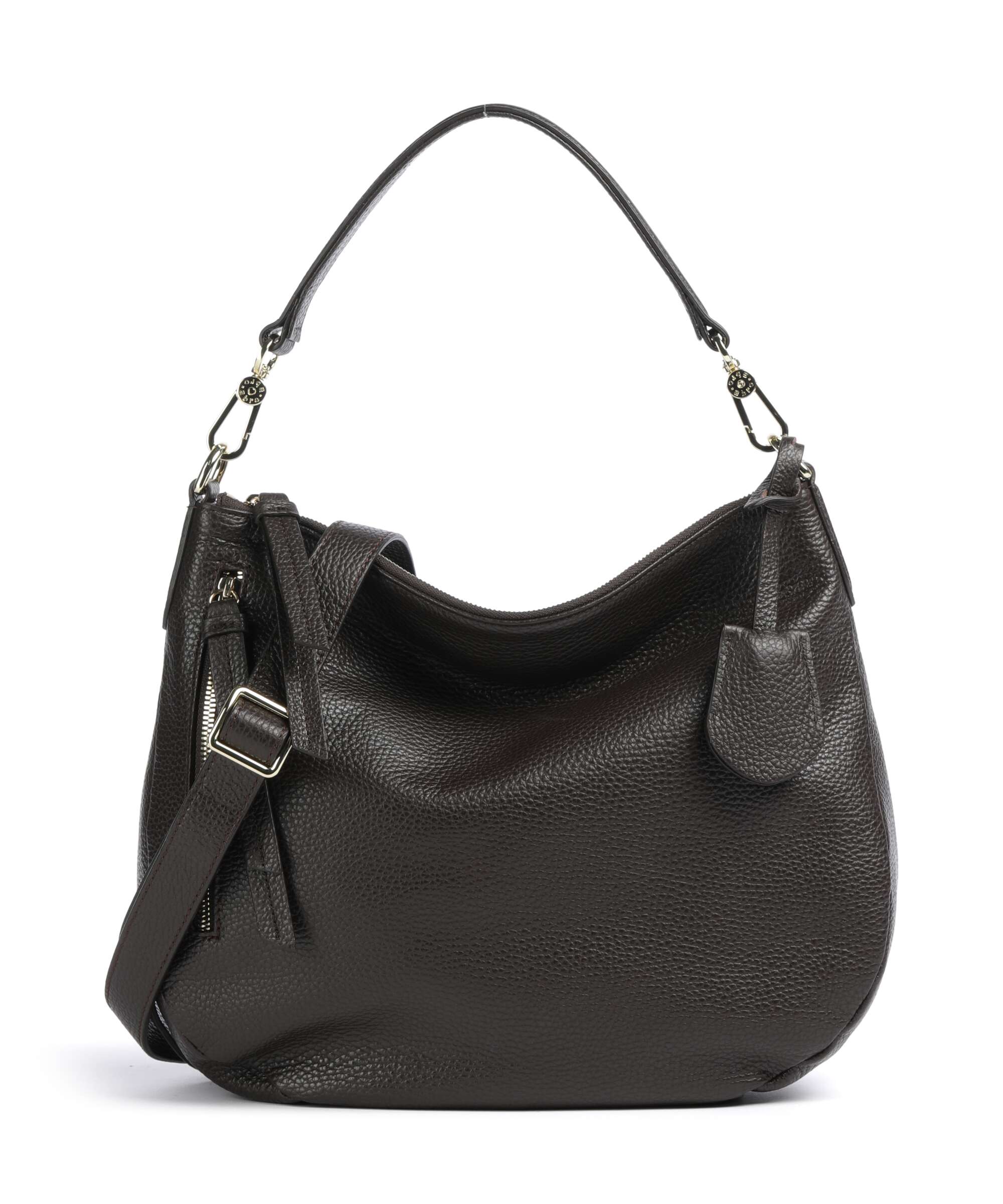 Abro Adria Juna Small Hobo bag dark brown