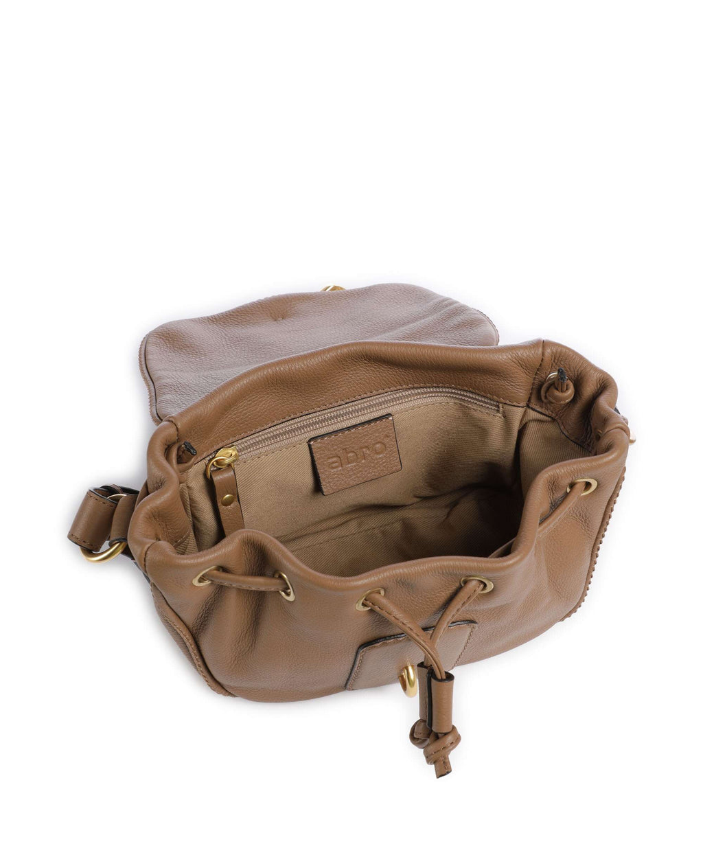 Abro Dalia Star Saddle Crossbody bag caramel/cognac