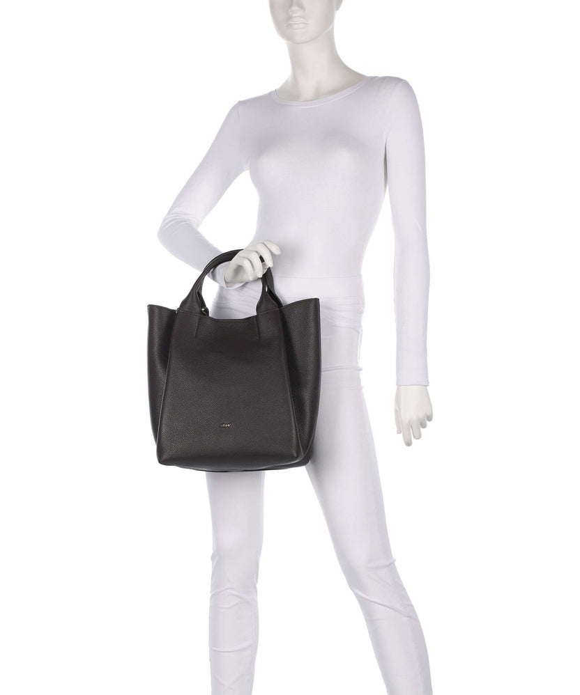 Abro Agave Essential Medium Handbag dark brown